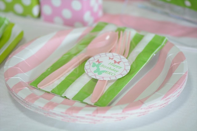 ピンクバタフライパティー_8