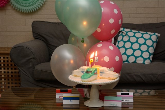新幹線_はやぶさお誕生日会パーティー_9