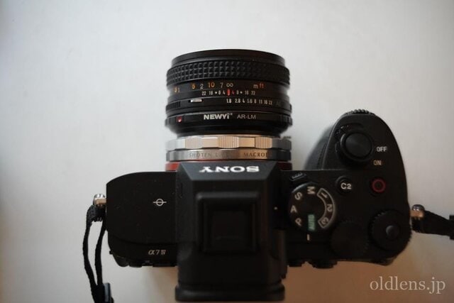 KONICA HEXANON AR 40mmF1.8ソニーEマウントアダプター付 KONICA HEXANON AR 40mmF1.8ソニーEマウントアダプター付 KONICA