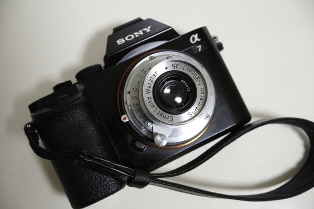 Leica Summaron 35mm F3.5L 最前期 レンズ外観