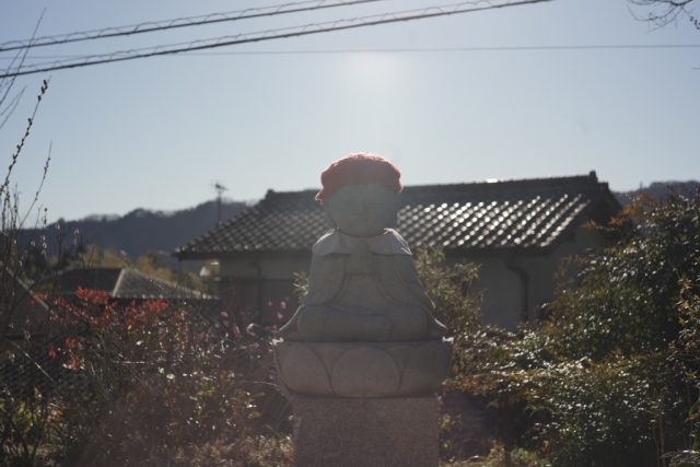 Summicron 5cm F2 作例 吉野梅郷 天沢院 地蔵