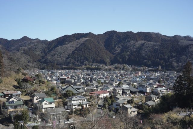 Summicron 5cm F2 作例 吉野梅郷 頂上付近から見下ろした絶景