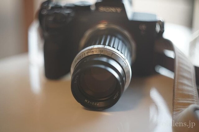 KMZ PO2-2M 75mm f2 を Industar103 53mm f1.8 で物撮りブログ用