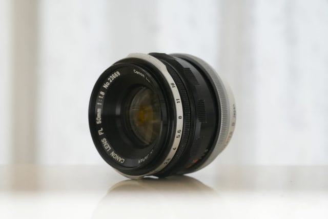 【完動品】Canon FTB レンズFL 50mm 1.8キャノン Canon FL 50mm F1.8 Review作例 キャノンの銘玉 エモい写真が撮れる