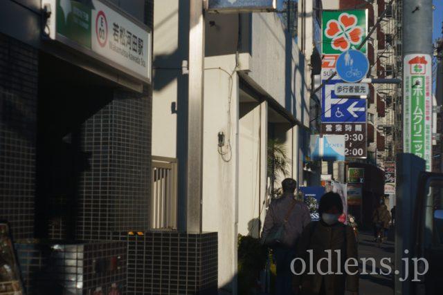 Leitz Elmar 5cm f3.5 作例 Leica ライカ 戦前エルマー50mm 新宿若松河田駅前