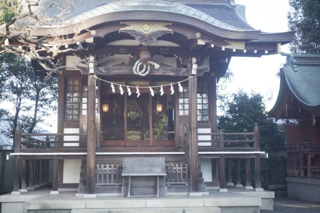 Elmar 5cm f3.5 作例 ライカ銘玉 新春初詣神社