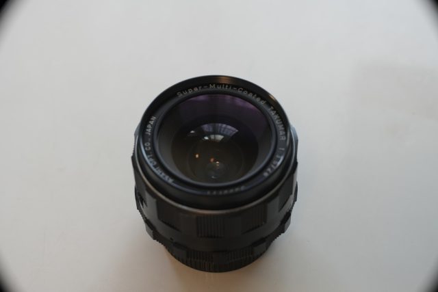 Super Multi Coated Takumar 28mm f3.5のレンズの外観