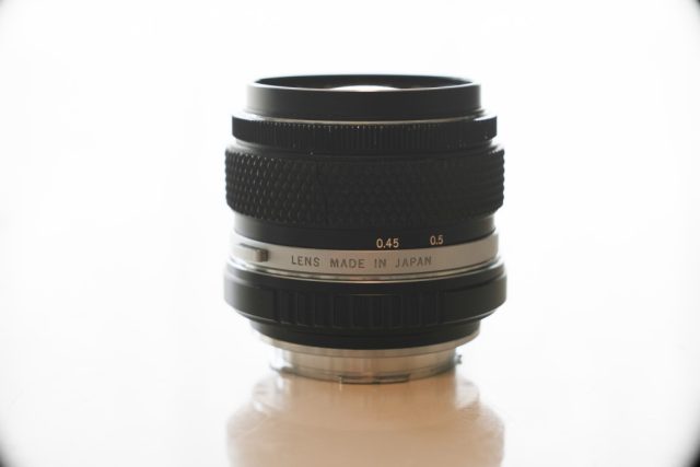 G Zuiko 50mm f1.4 Olympus OM SYSTEM 外観