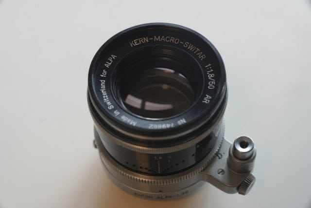 Kern ALPA Macro Switar 50mm F1.8 AR レビュー作例 美ボケ滲む銘玉