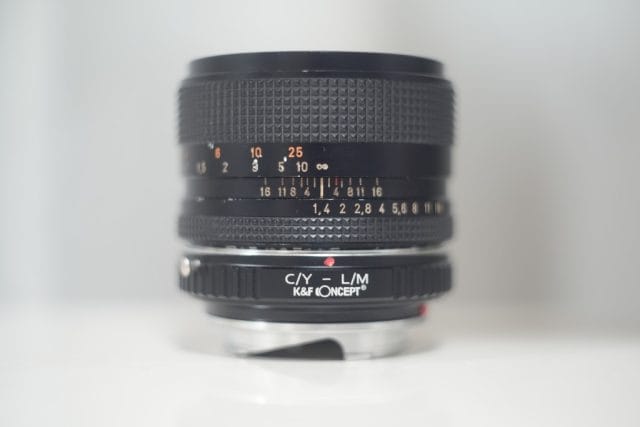 コンタックス CONTAX Planar 50mm F1.4 MMJ プラナー CONTAX Planar 50mm f1.4 レビュー作例 標準レンズの帝王 ヤシカ