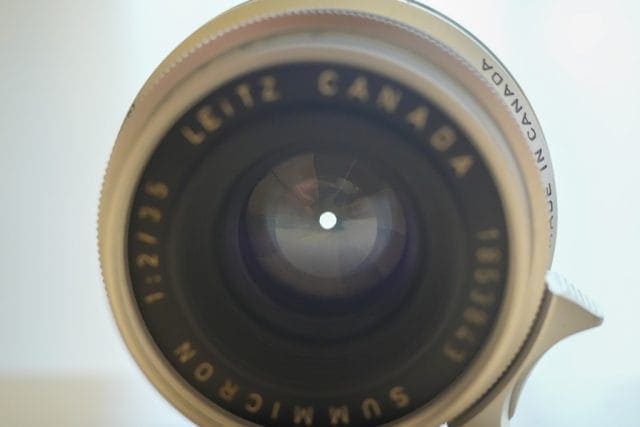 Leitz Summicron 35mm f2 8枚玉 レビュー作例ブログ ライカ伝説の銘玉