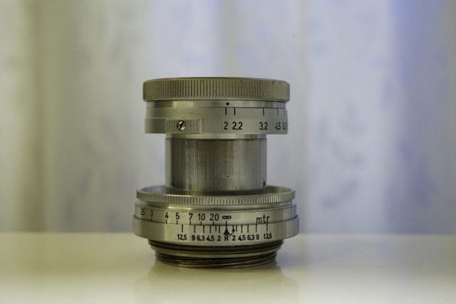 Summitar 50mm f2 ズミタール オールドレンズ外観
