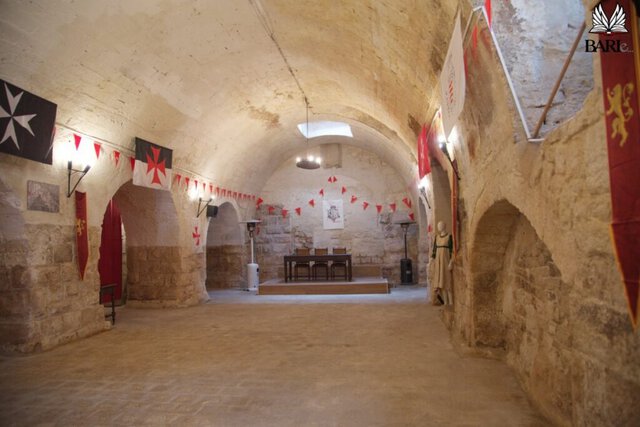 sala del castello di Ceglie del Campo
