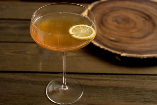 The Glasgow Ginger, a sweet ginger, Scotch, and lemon cocktail - via www.www.goodfoodstories.com