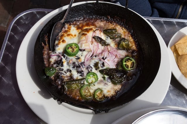 deconstructed nachos at Cafe Miranda in Rockland, Maine - via www.www.goodfoodstories.com