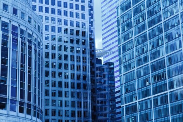 Commercial office building representing rental income from commercial real estate