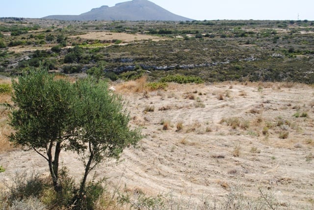 Kythira building plot near sea