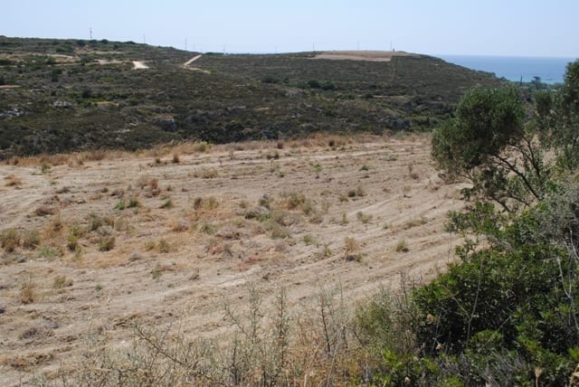 Kythira building plot near sea