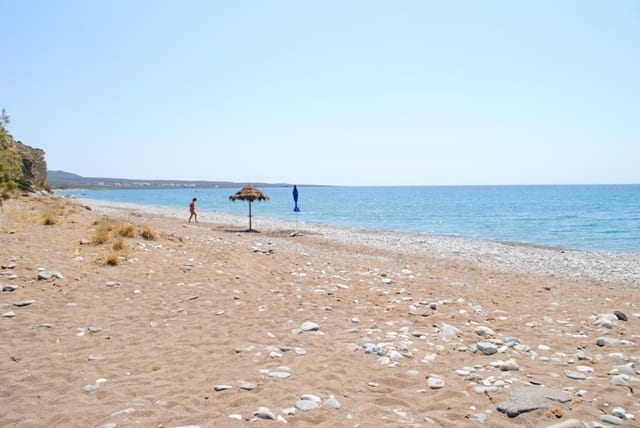 Kythira building plot near sea