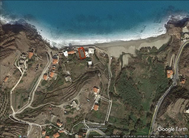 Ikaria beachfront building land