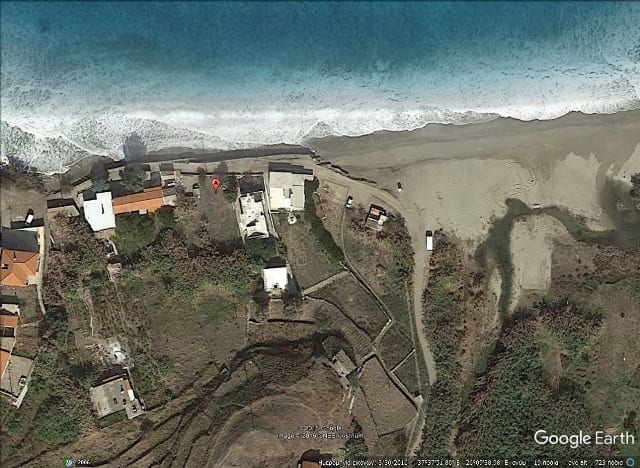 Ikaria beachfront building land