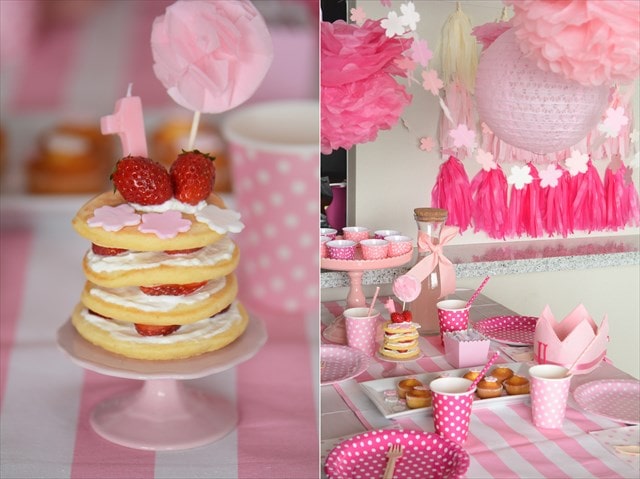 桜ピンクのファーストバースデイ_b