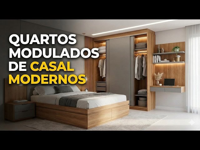 MODERN MODULAR DOUBLE BEDROOMS - YouTube