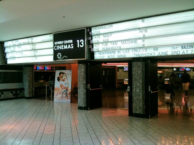 Beverly Center Cinemas marquee