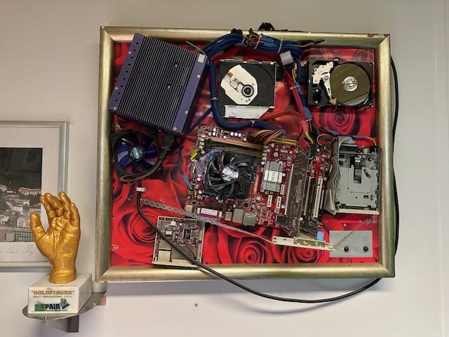 Bild aus Computer Komponenten