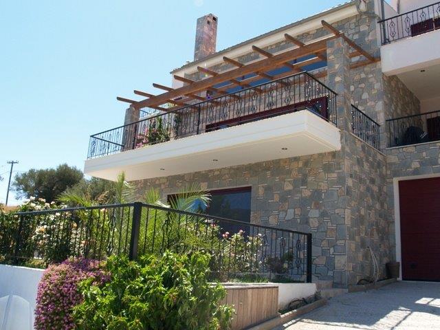 gulf of Corinth a beachfront villa