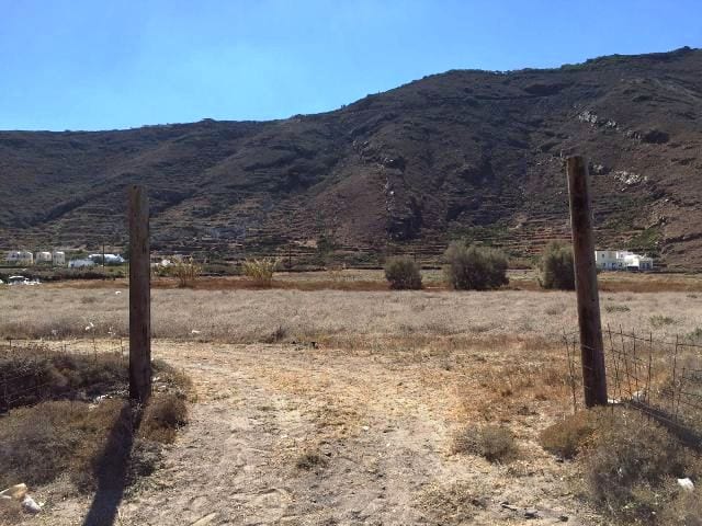 Santorini beachfront building land