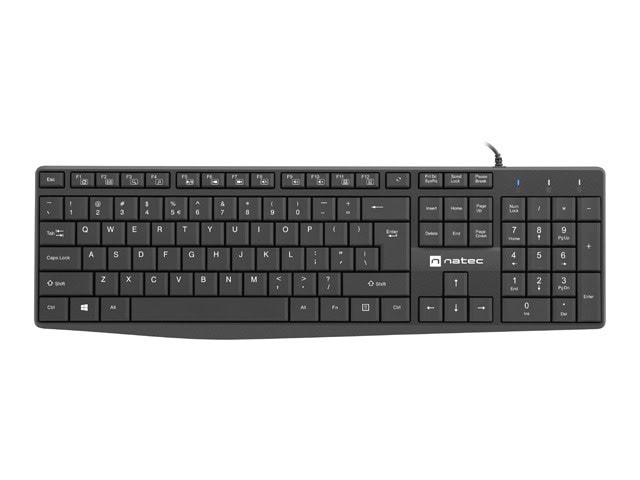Keyboard Natec Nautilus Slim Black