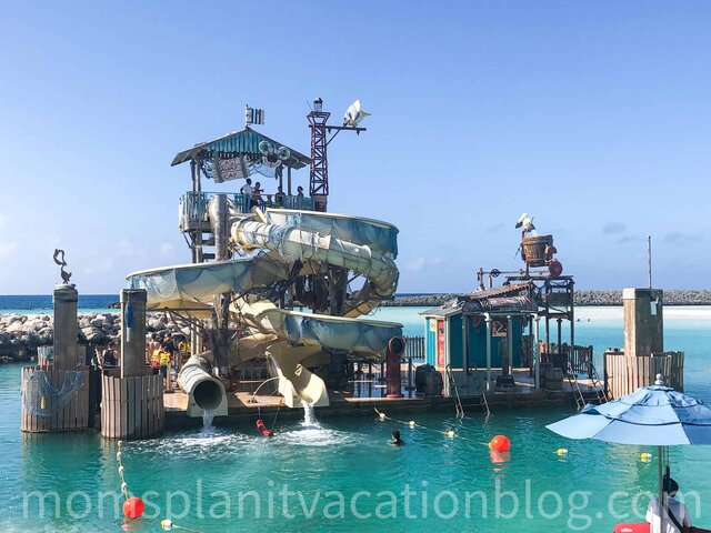 disney fantasy cruise ship activities Pelican Plunge on Castaway Cay