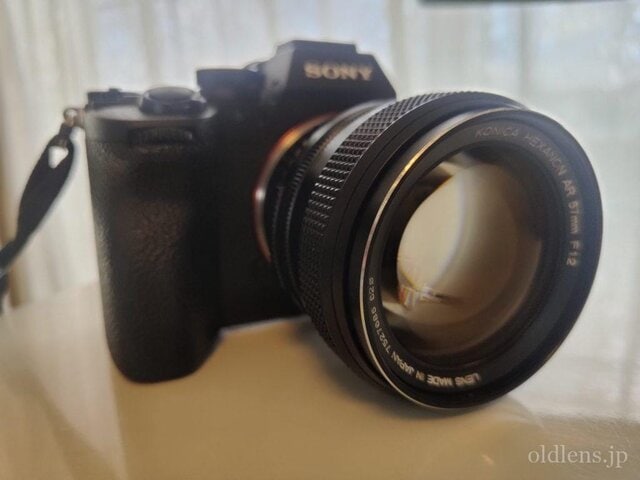 20221011 konica hexanon ar 57mm f1.2 を OPPO Find X3 Pro で物撮りブログ用