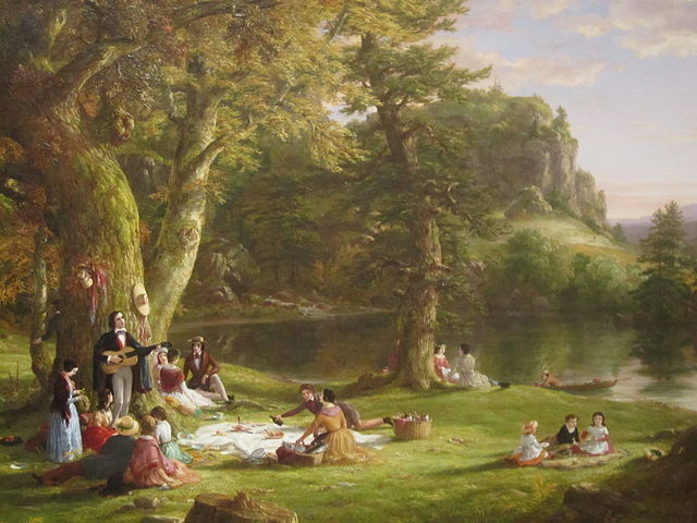 The Picnic by Thomas Coles