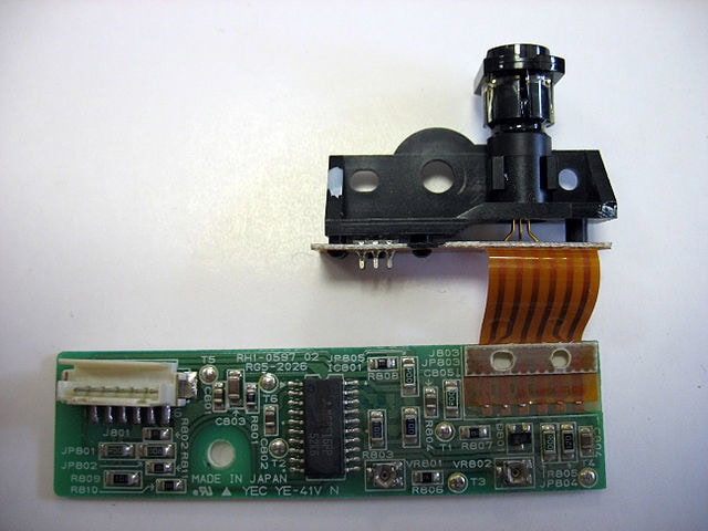 Lasereinheit eines frühen HP Laserjets (Foto: Wikimedia)