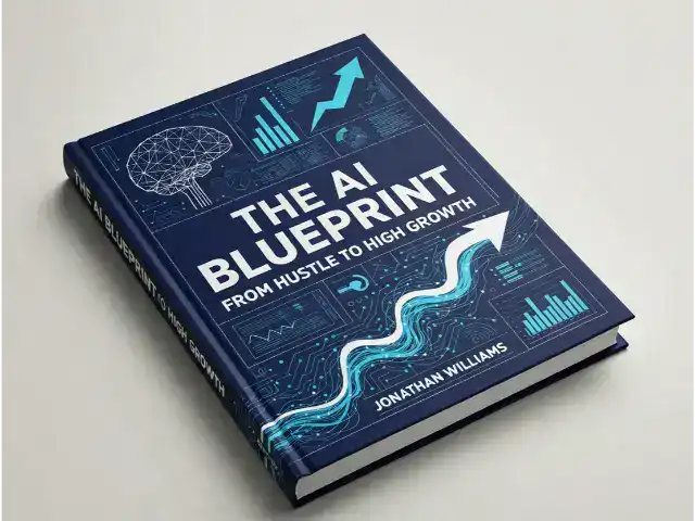 Coperta e-book The AI Blueprint LevelAIght pentru automatizarea afacerilor și strategii de prompting în 2026.
