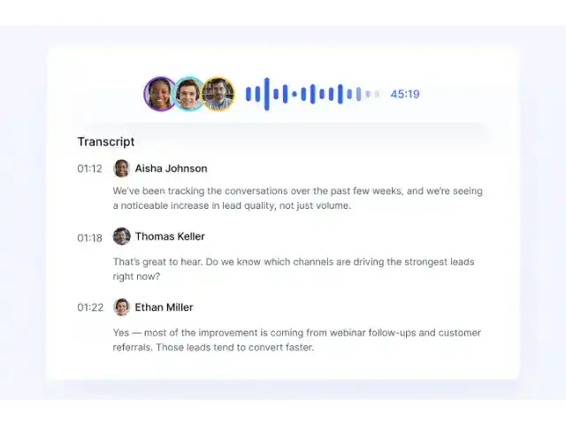 Notta AI planuri de preț abonamente Pro și funcții avansate de înregistrare video pentru întâlniri de business