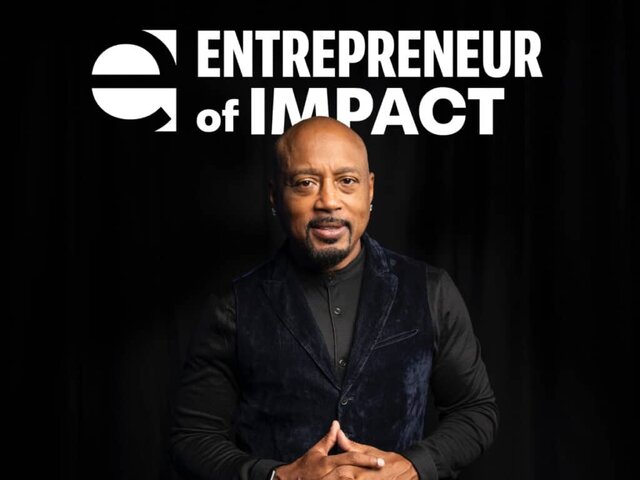 Daymond John, Entrepreneur of Impact, poses for a portrait.