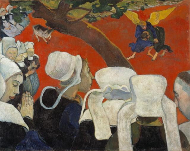 Paul Gauguin’s Vision of the Sermon symbolism