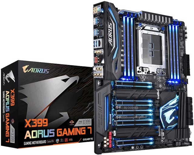 Gigabyte X399 AORUS Gaming 7 Gigabyte X399 AORUS Gaming 7