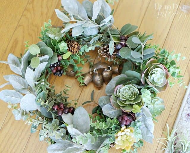 Fall wreath with bells