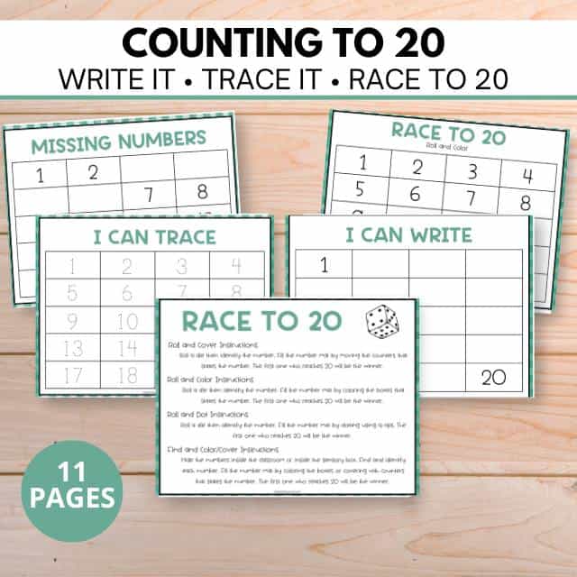 counting 1-20
