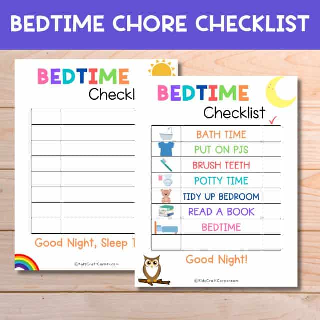 Morning and Bedtime Chore Routine Charts - Image 6