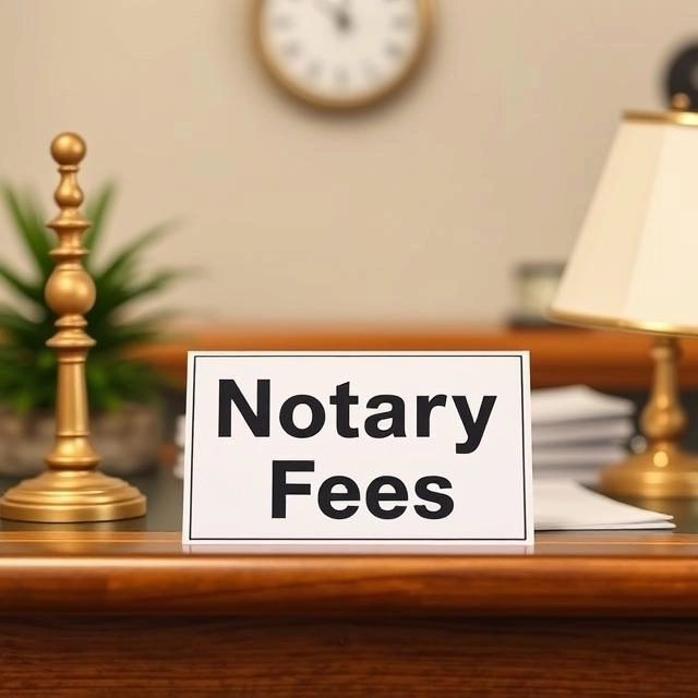 Fees | Mobile Notary Services Lexington KY
