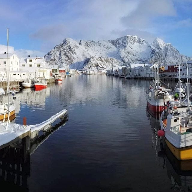 Henningsvær Венеция на Лофотенских островах.