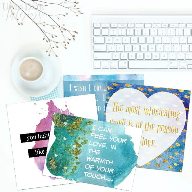 free printable valentine's day cards for him with gift ideas