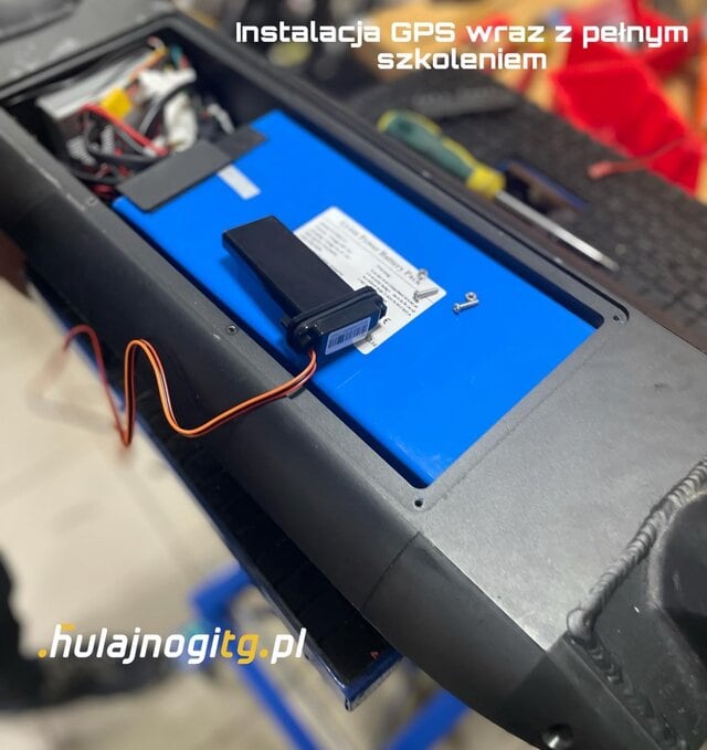 Wygląd baterii w hulajnodze elektrycznej