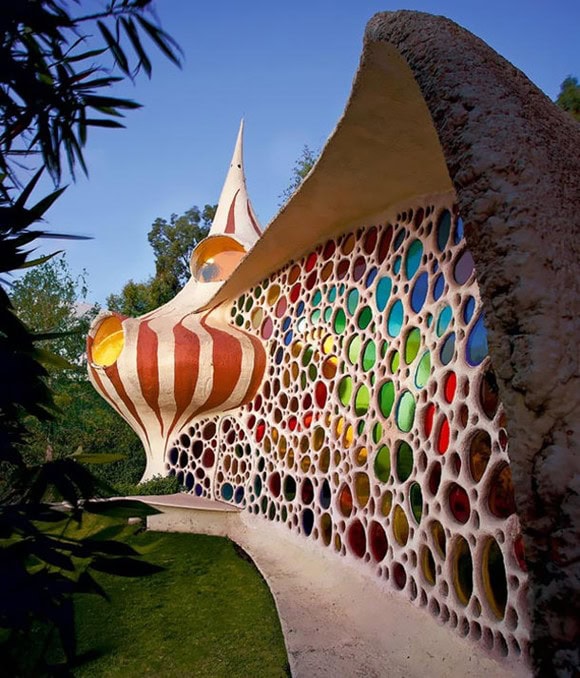 Nautilus Giant Seashell House in Naucalpan, Mexico City