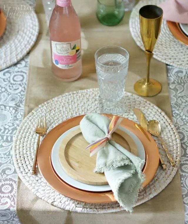 Kool Aid Dyed Linen Napkin